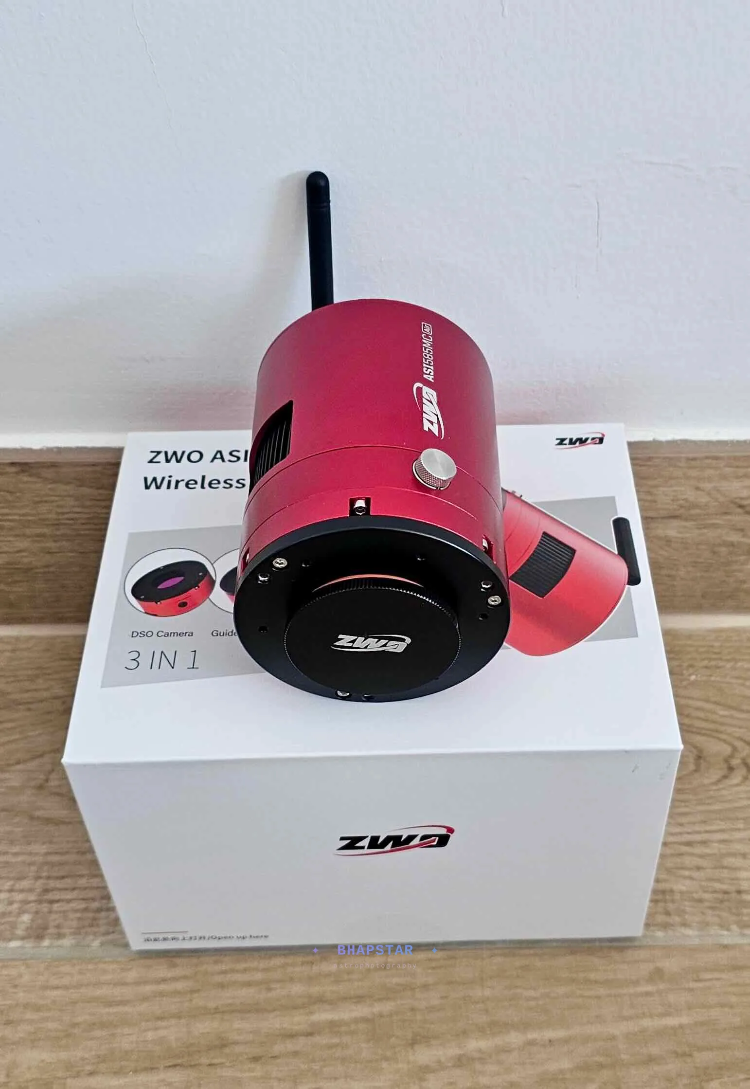 ZWO ASI585MC Air cooled astronomy camera for astrophotography 1